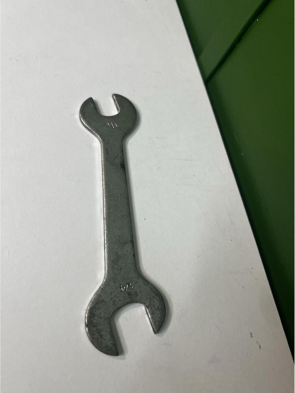 5/16 x 3/8 Open End Wrench Thin Flat Steel Tappet Ignition Tool